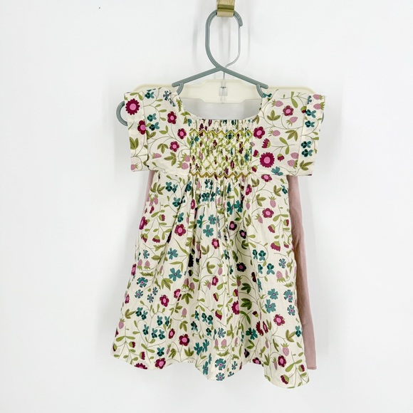 Bonpoint Floral Kids Dress - Multicolor - Picture 1 of 5